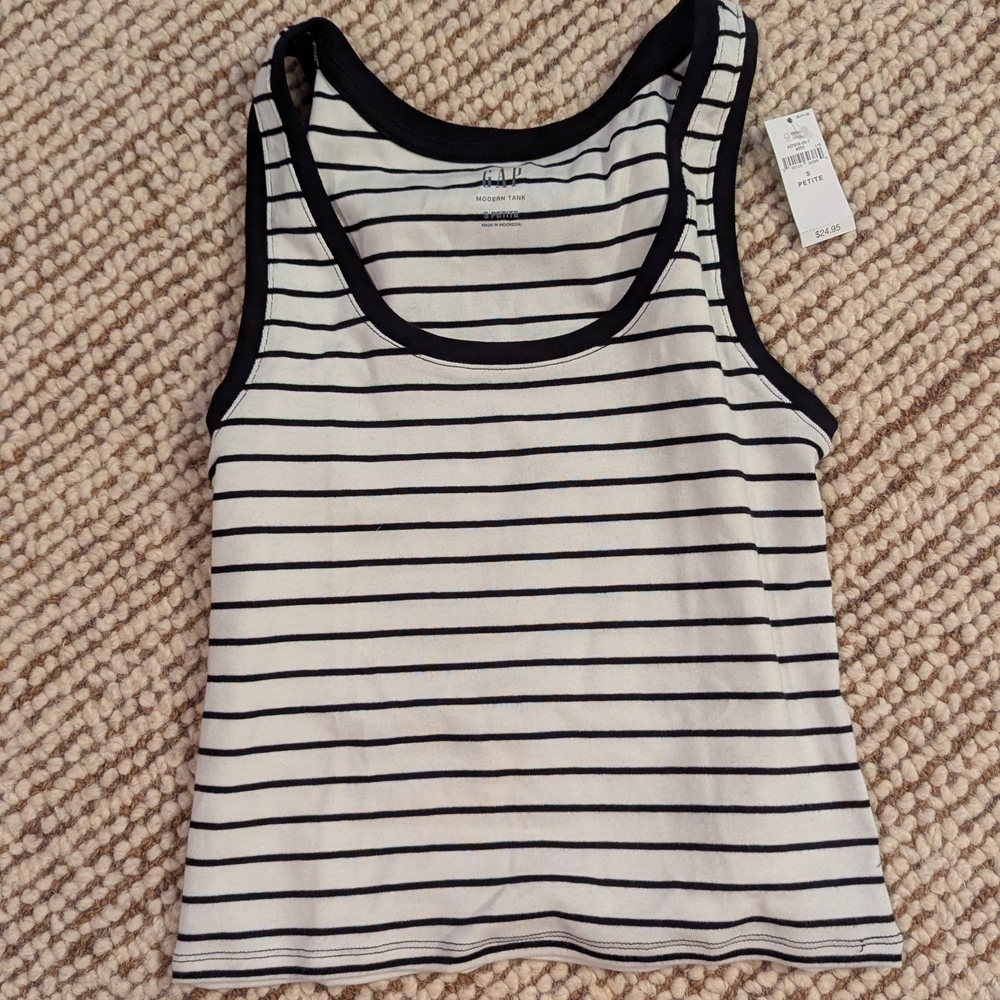 GAP Women's Striped Tank Top